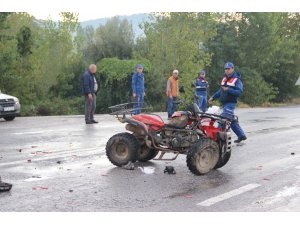 Çan’da trafik kazası: 2 yaralı