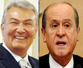 Baykal ve Bahçeli savaş kuşu