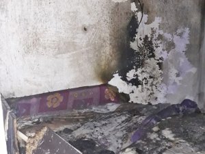Sungurlu’da ikamet yangını