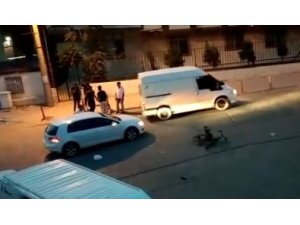 Otomobilin çarptığı bisikletli çocuk yaralandı