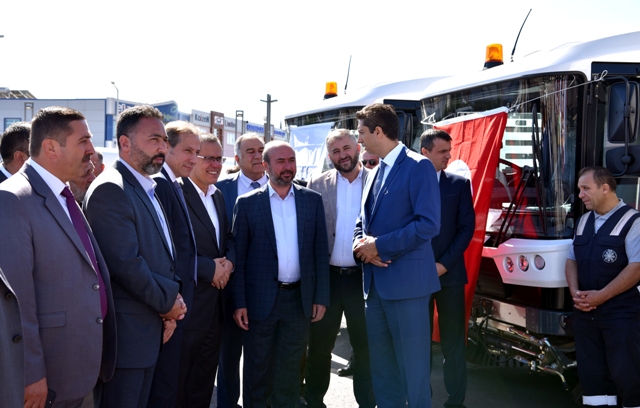 Selçuklu'ya 10 Yeni Temizlik Aracı