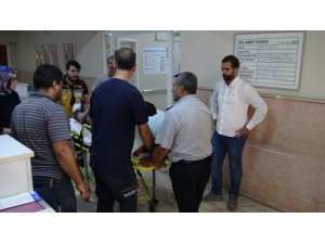 Gercüş’te hastane duvar çöktü: 1 işçi yaralandı