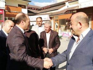 MHP Erzurum İl Teşkilatı Pasinler İlçesini ziyaret etti