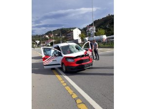 Giresun’da trafik kazası:1 ölü