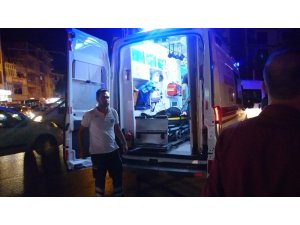 Pendik’te yolun karşına geçmek isteyen kadına motosiklet çarptı