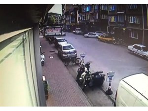 Polisten kaçarken kaza yaptı