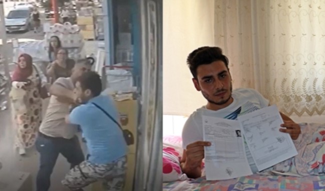 İndirimli perde kavgasında müşteriyi vurdu...