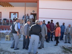 Kaymakam Karaca vatandaşlarla bir araya geldi