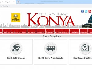 Okul Servislerine e- sorgulama
