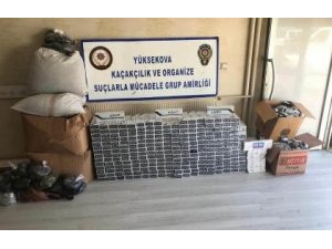 Hakkari’de kaçakçılık operasyonu