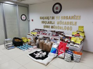 Çorum polisinden kaçak tütün operasyonu