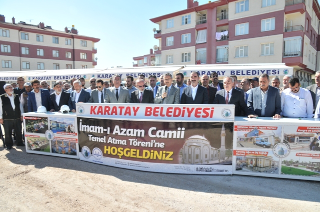 İmam-I Azam Caminin temeli atıldı