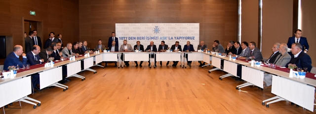 Pekyatırmacı, KONESOB ile bir araya geldi
