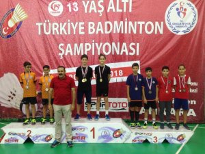 Osmangazili badmintonculardan bronz madalya