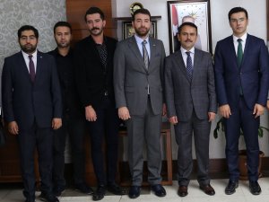 Vali Aktaş, TÜGVA heyetini kabul etti