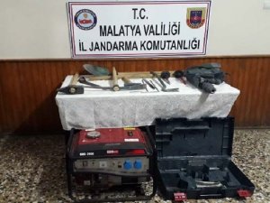Kaçak kazı yapanlara suçüstü