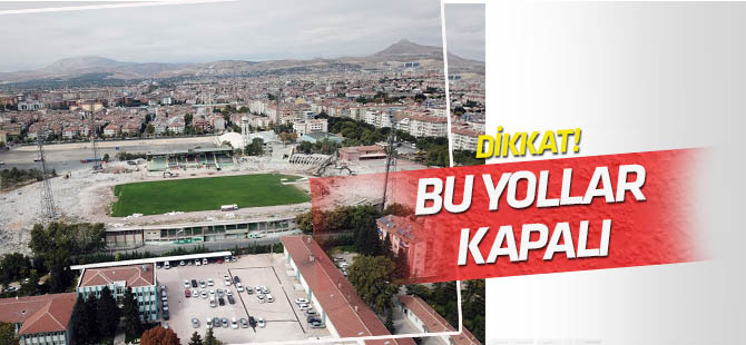 Konya Büyükşehir'den önemli duyuru!