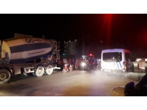 Beton mikseri bisikletliyi ezdi: 1 ölü