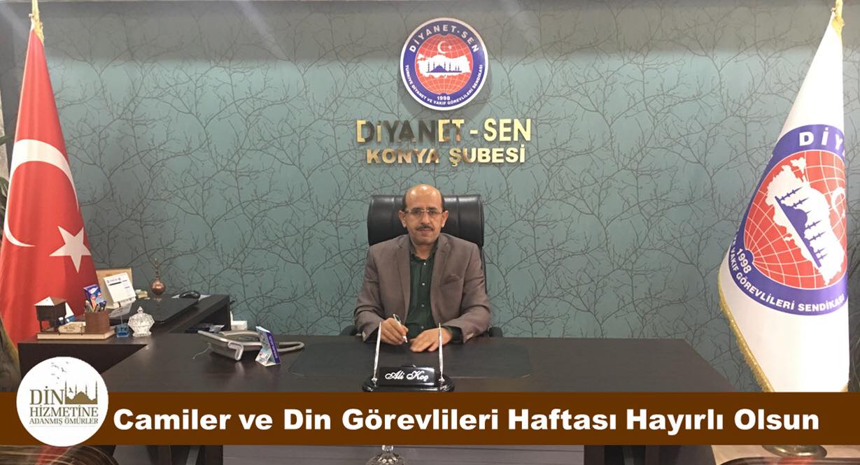 Koç:Camiler ve Din Görevlileri Haftası Hayırlı Olsun