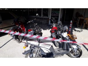Denizli polisi motosiklet hırsızını yakaladı