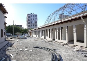 Karaköprü çarşı projesinde sona doğru