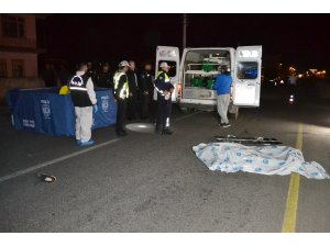 Aksaray'da minibüsün çarptığı yaya öldü