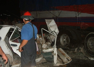 Konya'da trafik kazası: 1 ölü, 2 yaralı