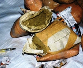 3.5 kilogram kubar esrar ele geçirildi