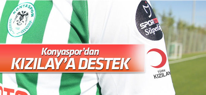 Konyaspor’dan Kızılay’a destek