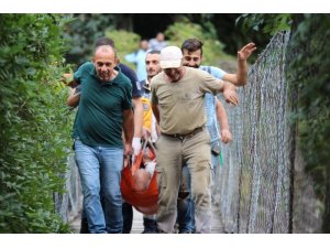 Ayağı kırılan Arap turist için seferber oldular