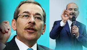 Süleyman Soylu Ankara...Abdullatif Şener İstanbul...