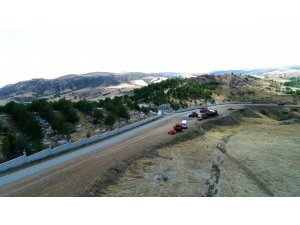 Bahşili'de asfalt çalışmaları devam ediyor