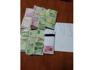 Camı kırdı, 50 bin TL’yi çaldı