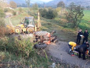 Kepsut’ta trafik kazası 2 yaralı