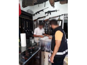 Av malzemeleri satan iş yerlerine denetim