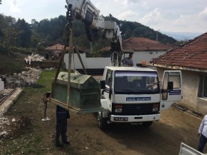 Roma devrinden kalma bronz lahit bulundu