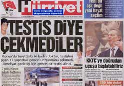 Haberler onurumuzu zedeledi