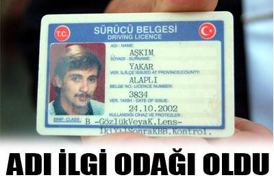 Adı ile ilgi odağı oldu