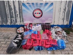Nargile tütünlerine peynir süsü vererek bidonlara gizlemişler