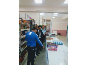Okul kantinleri denetlendi