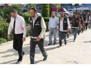 Milas’ta rüşvet ve tefecilik iddiasına 9 gözaltı