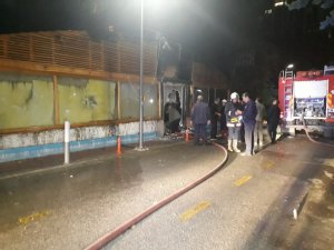 Başkentte korkutan yangın