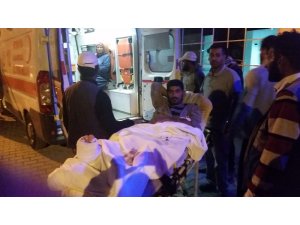 Elektrikli hızarla tahta yerine bacağını kesti