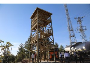 Resul Osman Dağı Mesire Alanında çalışmalar sürüyor