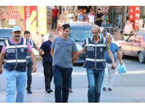 Aynı iş yerine ikinci kez girince yakalandı