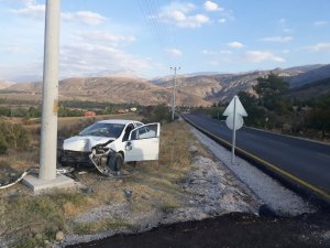 Konya’da trafik kazası: 2 yaralı