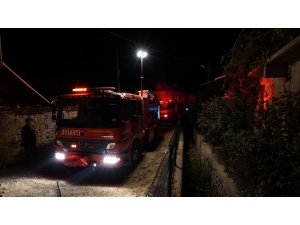 Yaşlı çiftin bulunduğu evde yangın: 1 ölü, 1 yaralı