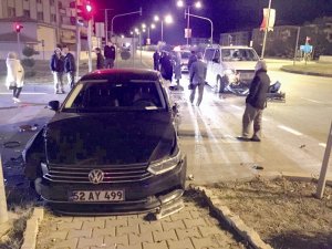 Kaza ucuz atlatıldı