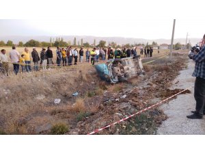 Konya'da trafik kazası: 1 ölü
