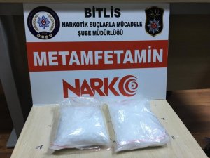 Bitlis’te bir araçta metamfetamin ele geçirildi